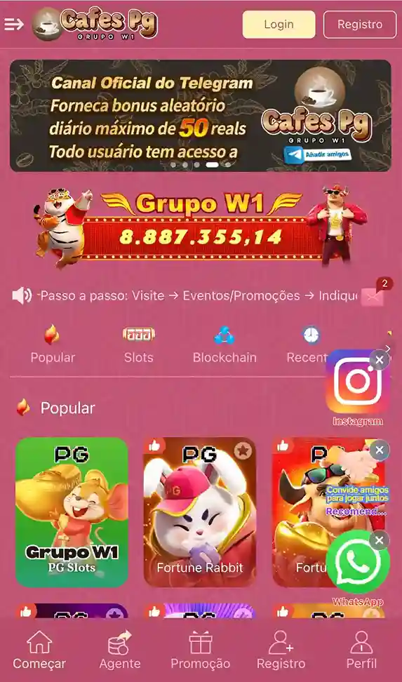 Tela de instalação do CAFESPG app em dispositivos Android e iOS.